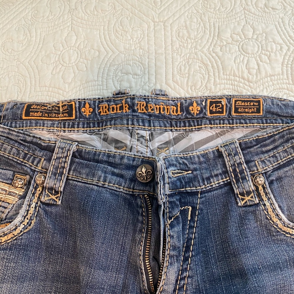 Rock revival jeans men
